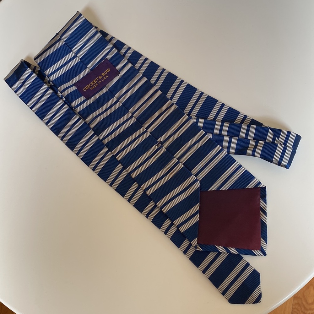 Cricket & Row Silk Tie - Picture 6 of 6